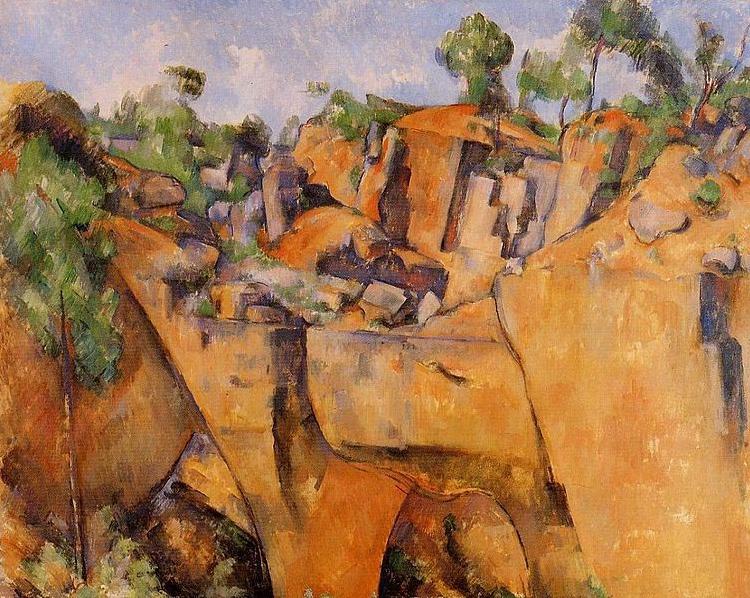 Paul Cezanne The Bibemus Quarry oil painting picture
